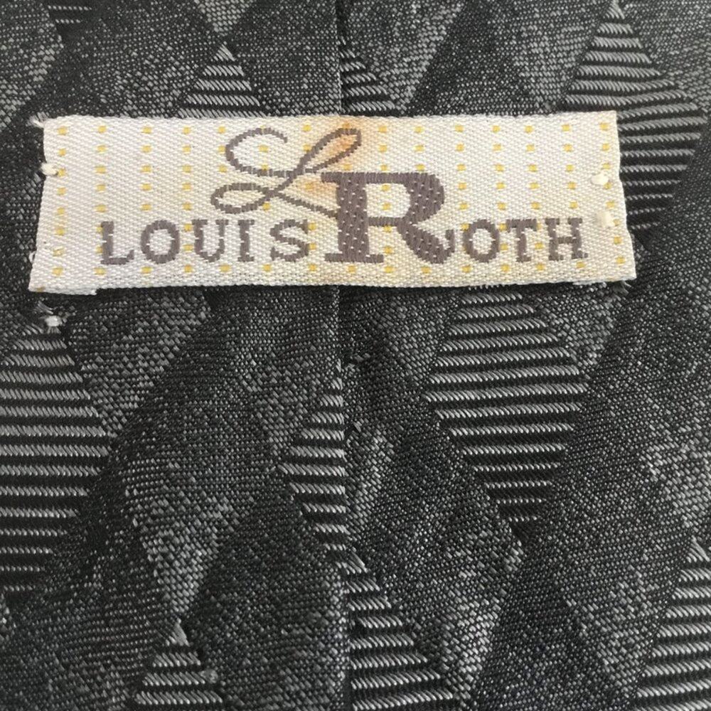 LOUIS ROTH SILK TIE - Picture 4 of 5